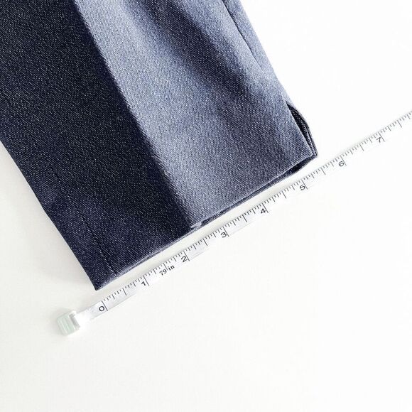 Banana Republic Womens Sloan Fit Trouser Ankle Pants Navy White Size 8 - Picture 9 of 10